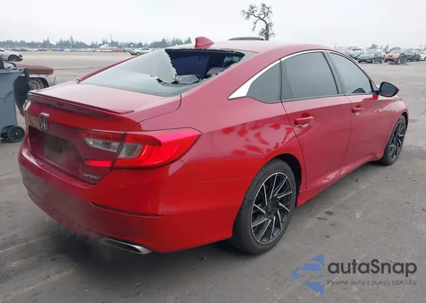 2018 Honda Accord Sport from USA, damaged, VIN 1HGCV1F3XJA054523